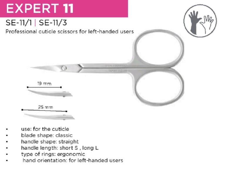 PNS Staleks Expert Cuticle Scissor 11/1