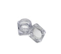 SALE PNS Leeg Potje transparant voor glitters 5ml