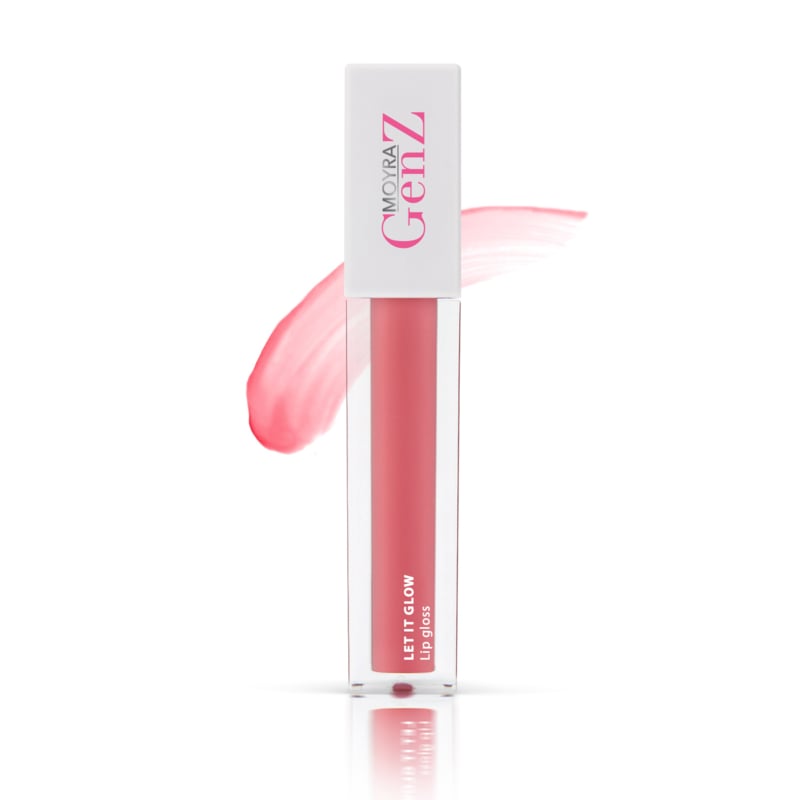 GenZ make-up GenZ Let it Glow Lipgloss No.04 Flamingo