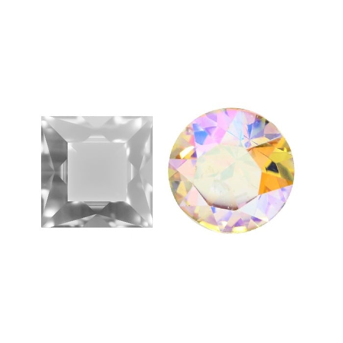 Aurora Kristals Aurora Square A4400 Crystal Paradise Shine 4mm