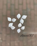 PNS Handgemaakte Acryl 3D Bloemen leaves 001