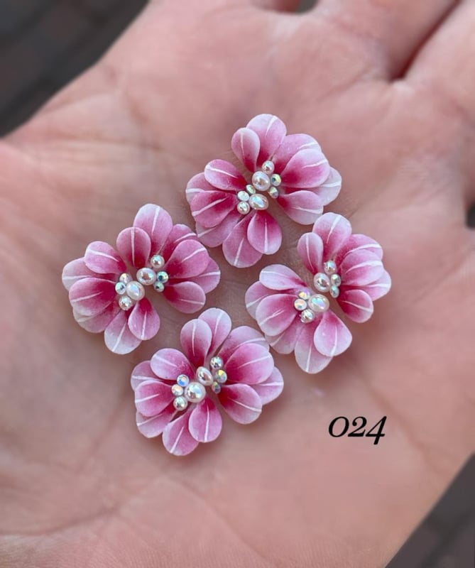 PNS Handgemaakte Acryl 3D Bloemen 024