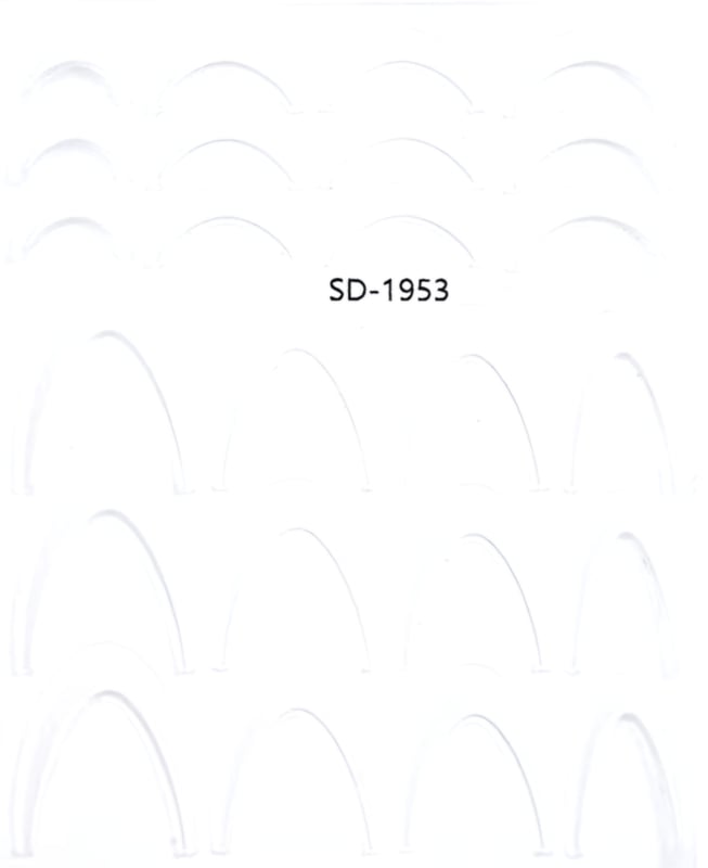PNS Sticker Smile Line sd-1953 white