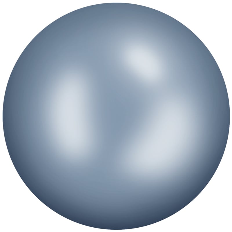 Aurora Kristals Aurora Ceramic Cabochon 7614 Power Blue ss6