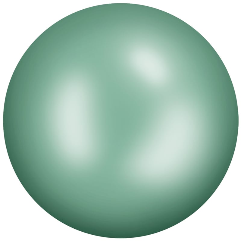 Aurora Kristals Aurora Ceramic Cabochon 9601 Chrysolite ss6