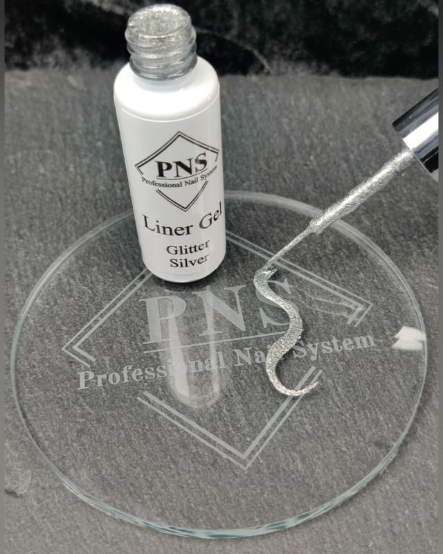PNS Liner Gel Glitter Silver