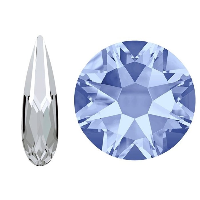 Aurora Kristals Aurora Raindrop A4331 Light Sapphire 10x3mm