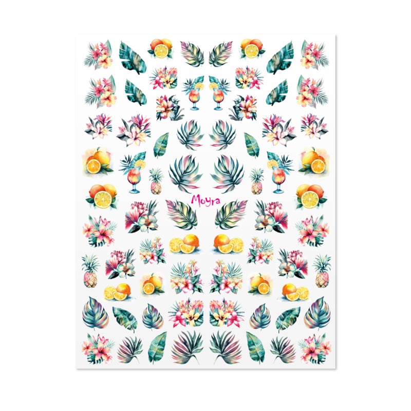 Moyra Water Decal Sticker No.1 Tropical