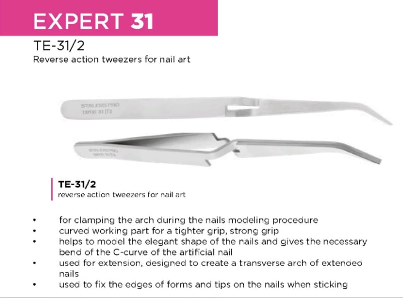 Staleks Expert Tweezer TE 31/2