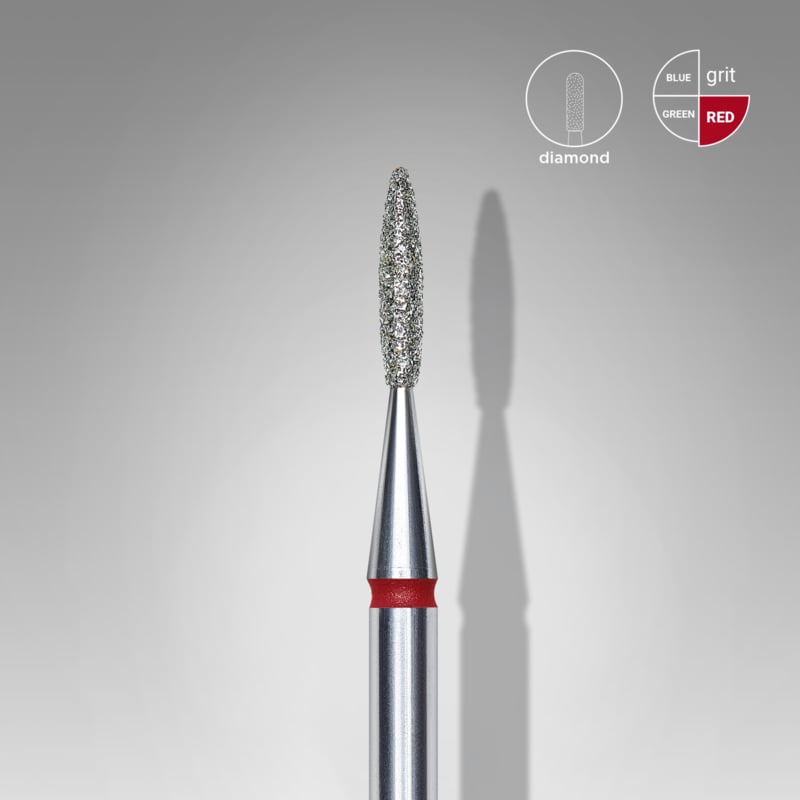 PNS Staleks Diamond Nail Bit "Flame" FA10R016/8