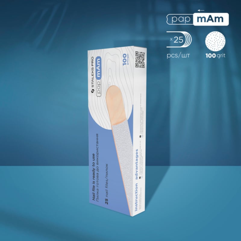 Staleks Disposable Nail Files "straight" DWCE-22-100