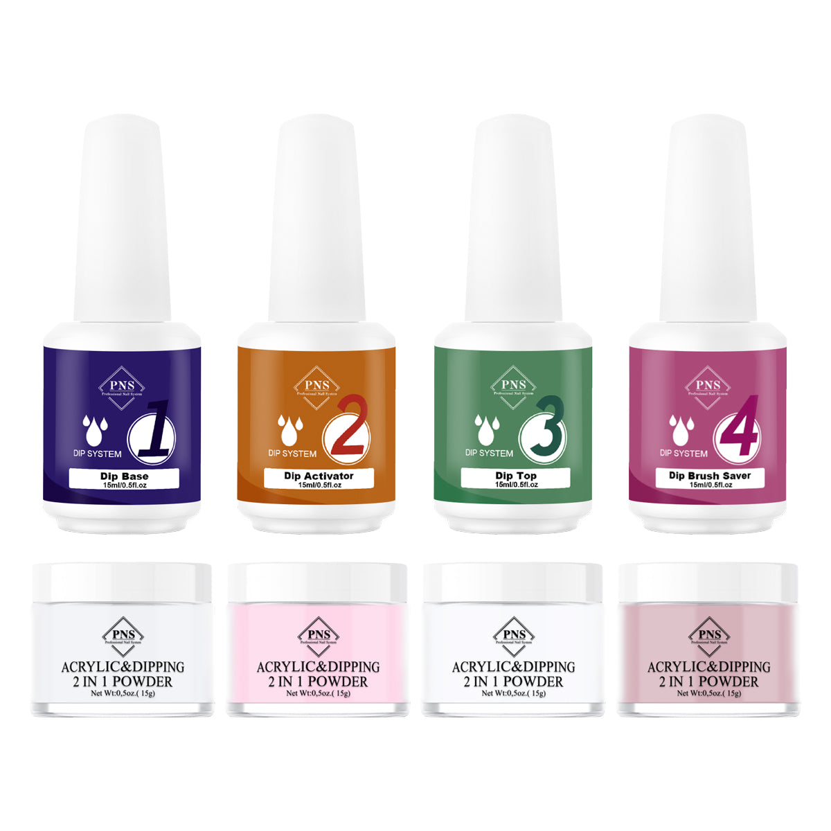 PNS 2in1 Acrylic & Dipping Powder Start Set