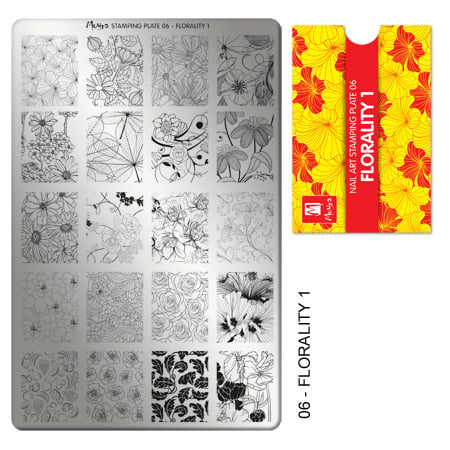Moyra Stamping Plate 06 Florality 1