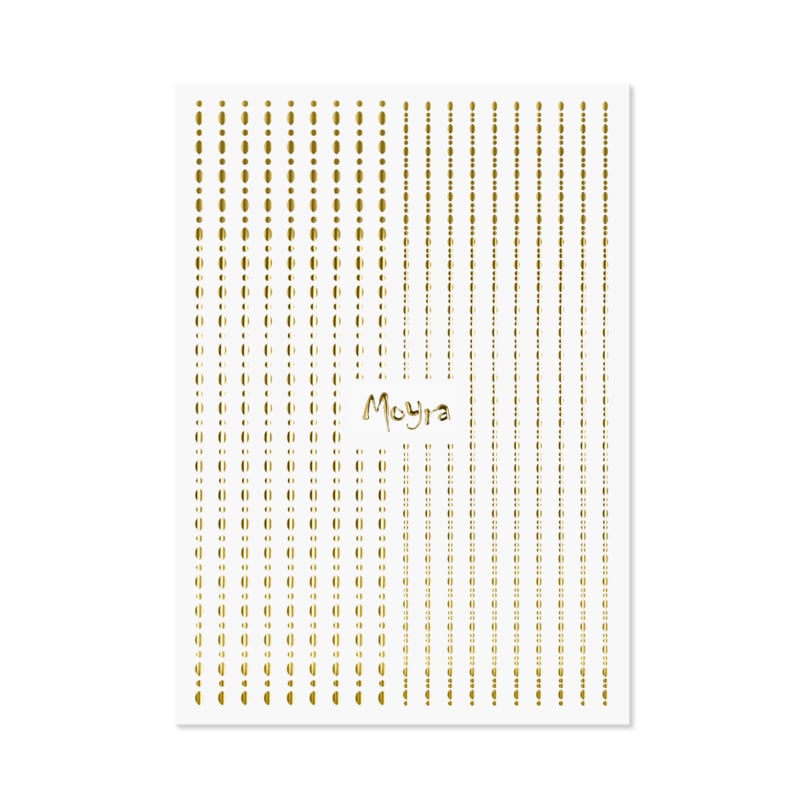 Moyra Nail Art Strips Dots No.01 gold