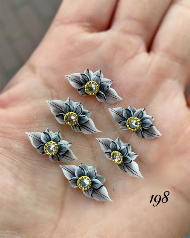 PNS Handgemaakte Acryl 3D Bloemen 198