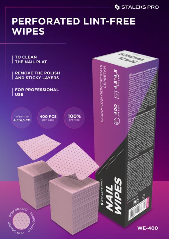 Staleks Nail Wipes WE-400