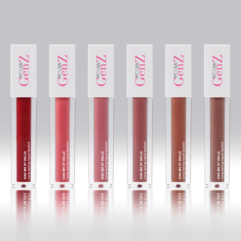 GenZ make-up GenZ Long Lasting Liquid Lipstick No.01 Heartbreaker