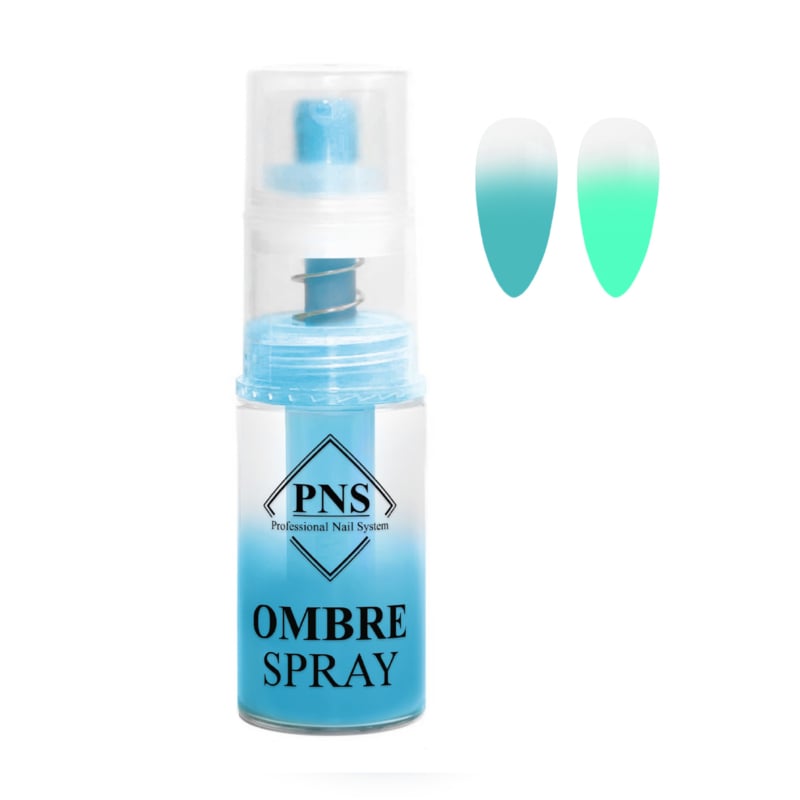 PNS Ombre Spray GLOW IN THE DARK blauw 19G