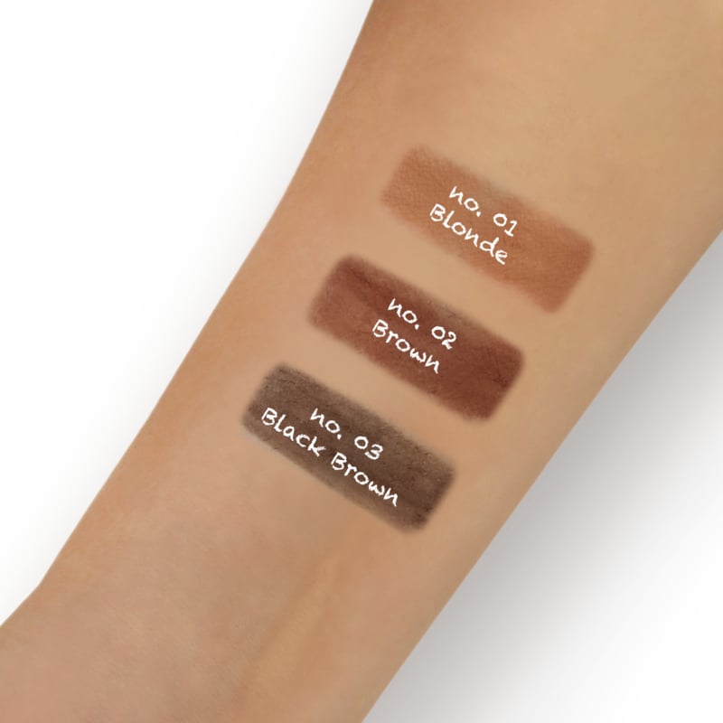 GenZ Make-up GenZ Long Lasting Eyebrow Pencil No.03 Black Brown