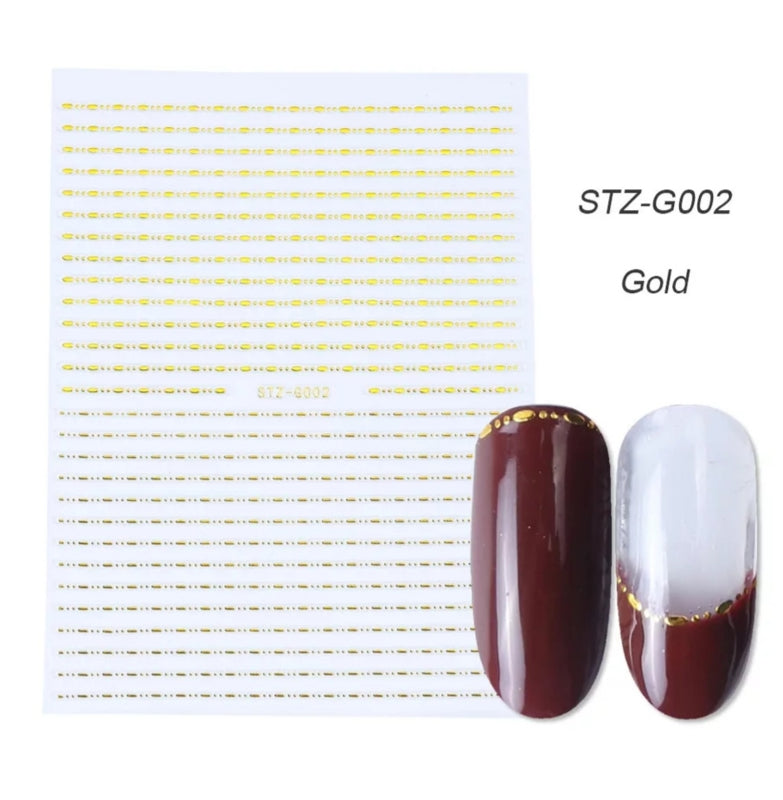 PNS Sticker STZ-G002 goud