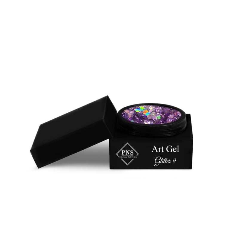 PNS Art Gel Glitter 1 t/m 12 Collection Box No.1