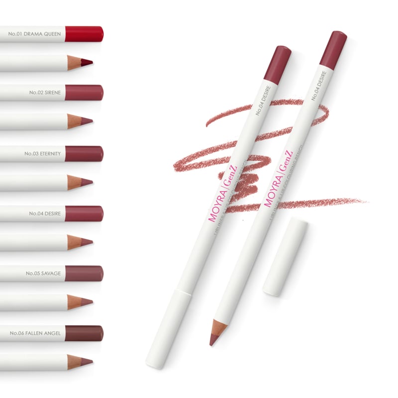 GenZ make-up GenZ Lipliner & Lip colouring pencil No.04 Desire