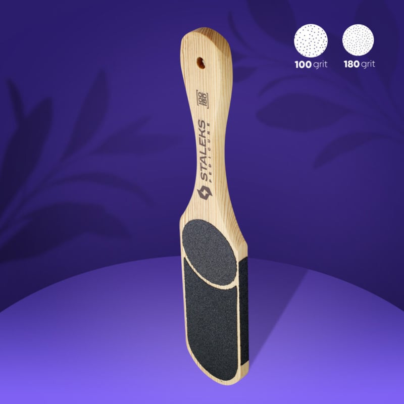 Staleks Wooden Foot File ABC 10/3 60/80/100/120