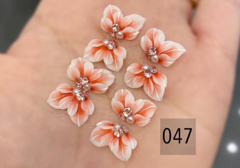 PNS Handgemaakte Acryl 3D Bloemen 047