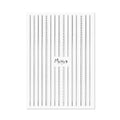 Moyra Nail Art Strips Chain No.02 silver
