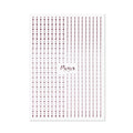 Moyra Nail Art Strips Dots No.03 RoseGold