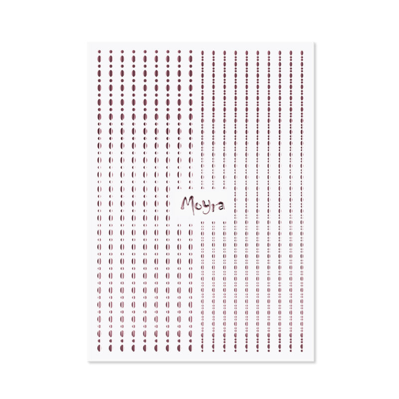 Moyra Nail Art Strips Dots No.03 RoseGold