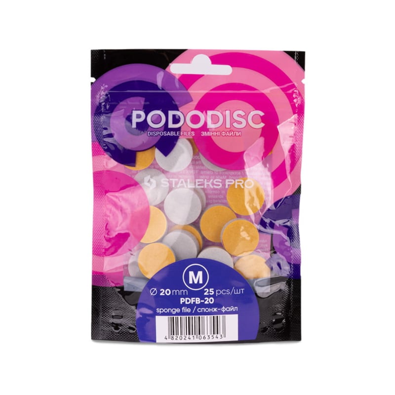 Staleks Refill Pads for Pododisc 20mm PDFB-20 Sponge