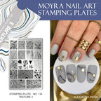 Moyra Stamping Plate 134 Texture 3