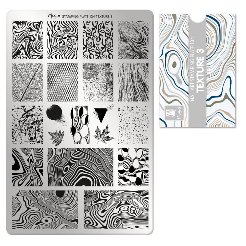 Moyra Stamping Plate 134 Texture 3